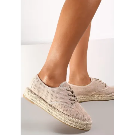 Beżowe Espadryle Rozmiar 36