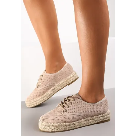 Beżowe Espadryle Rozmiar 36