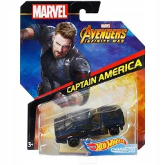 AVENGERS KAPITAN AMERYKA SAMOCHODZIK HOT WHEELS MARVEL