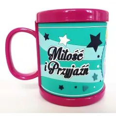 KUBEK PLASTIKOWY MIŁOŚĆ I PRZYJAŹŃ DISNEY KRAINA LODU 250 ML