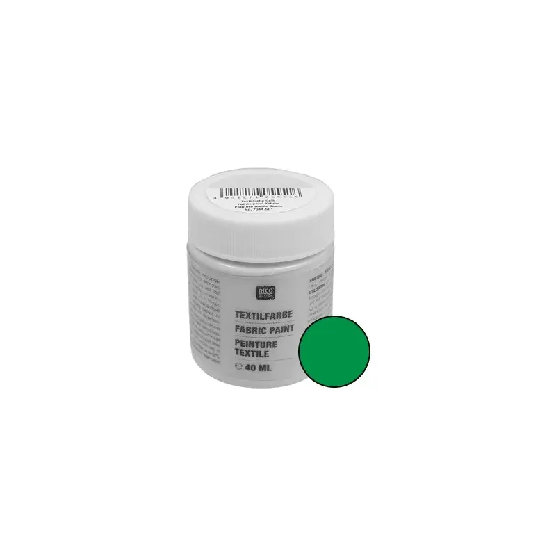 FARBA DO TKANIN ZIELONA 40ML