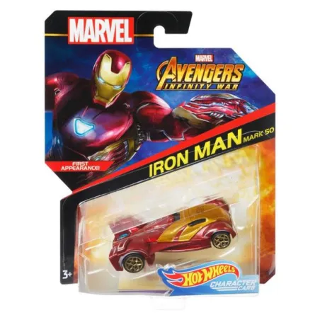 AVENGERS IRON MAN MARK 50 SAMOCHODZIK HOT WHEELS MARVEL