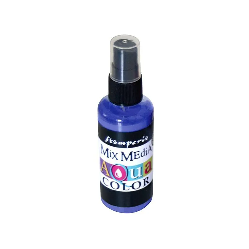 FARBA W SPRAYU AQUACOLOR FIOLET 60 ML