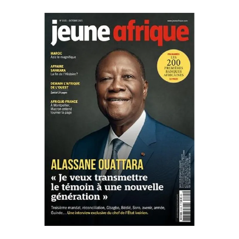 JEUNE AFRIQUE PAŹDZIERNIK 2021