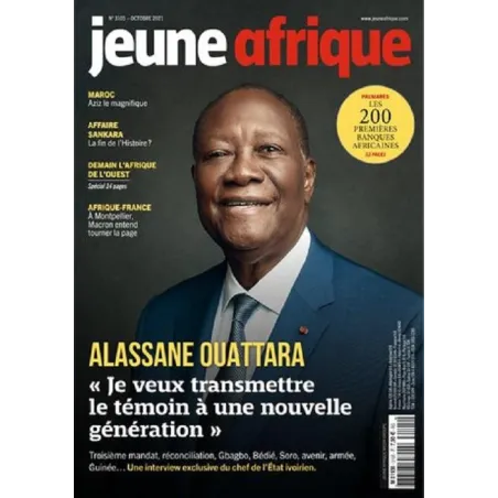 JEUNE AFRIQUE PAŹDZIERNIK 2021
