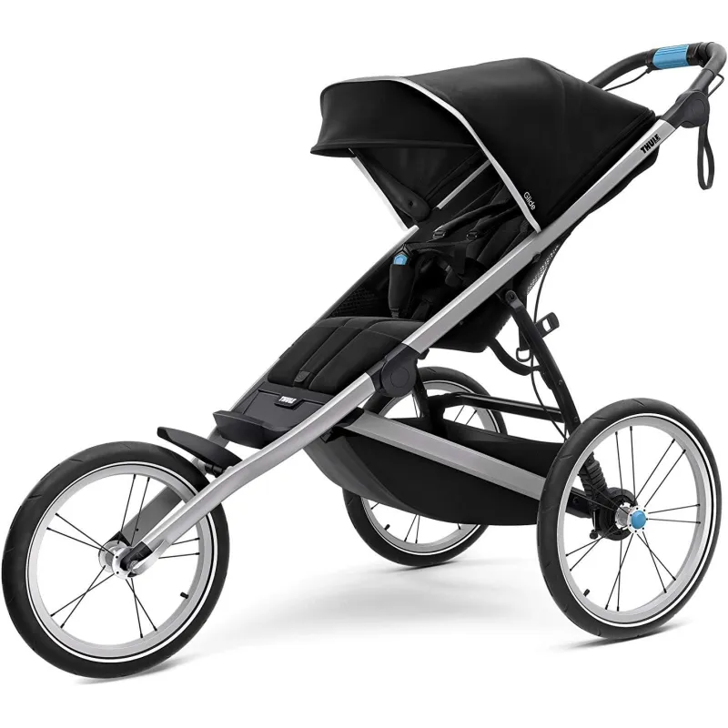 WÓZEK SPACEROWY DO BIEGANIA THULE GLIDE 2 JET BLACK