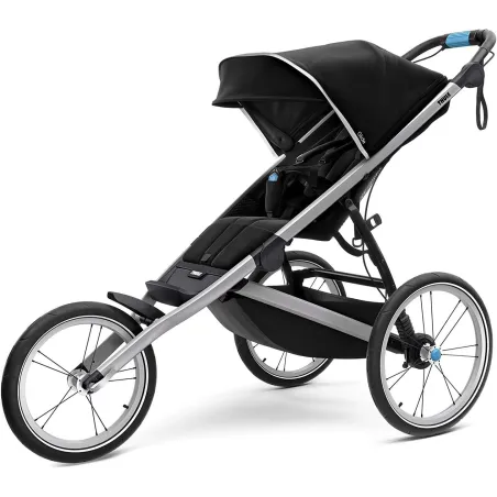 WÓZEK SPACEROWY DO BIEGANIA THULE GLIDE 2 JET BLACK
