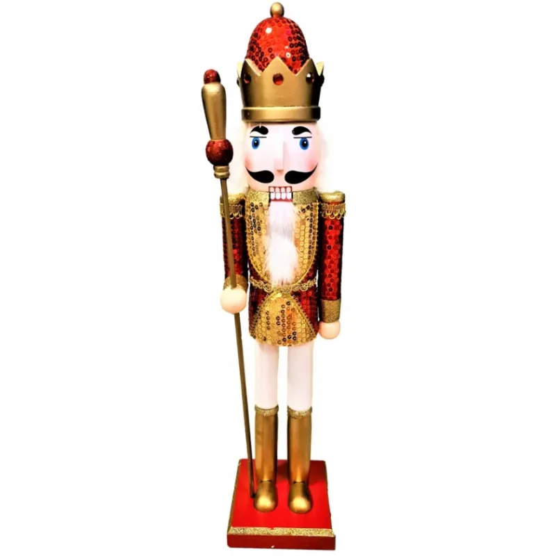 FIGURKA DREWNIANY DZIADEK DO ORZECHÓW 60 CM