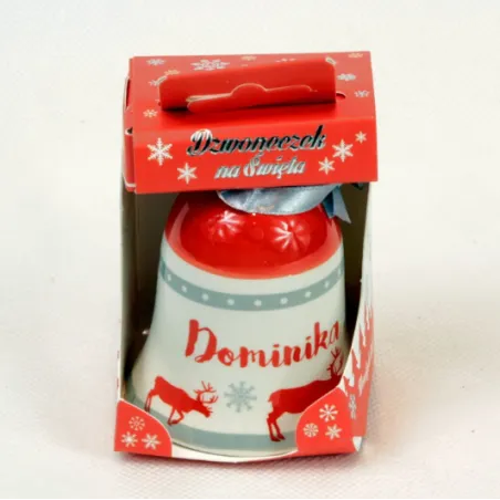 DZWONEK CERAMICZNY DOMINIKA