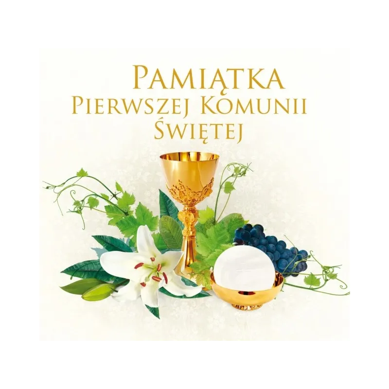 PAMIĄTKA PIERWSZEJ KOMUNII ŚWIĘTEJ - Zielona Sowa
