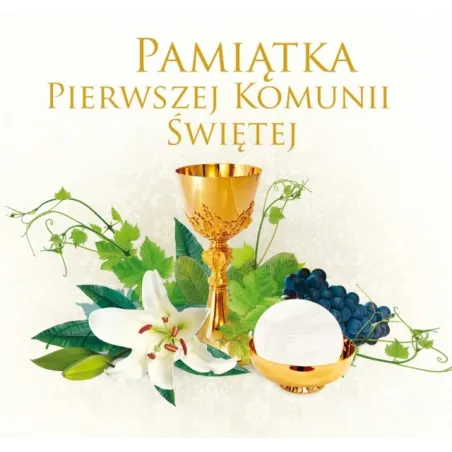 PAMIĄTKA PIERWSZEJ KOMUNII ŚWIĘTEJ - Zielona Sowa