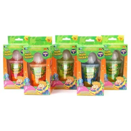 Masa Plastyczna Do Zabawy Slimy Pomarańczowa 3+ Masa Plastyczna Do Zabawy Slimy Pomarańczowa 3+