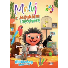ULUBIEŃCY. MALUJ Z JEŻYKIEM I SPRĘŻYNKĄ