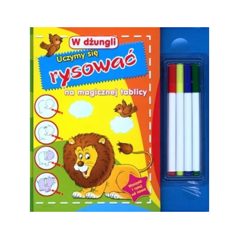 W DŻUNGLI. UCZYMY SIĘ RYSOWAĆ NA MAGICZNEJ TABLICY