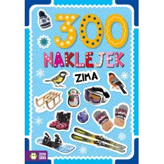 ZIMA. 300 NAKLEJEK