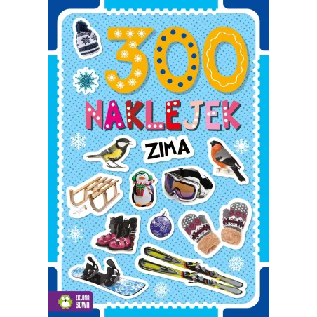 ZIMA. 300 NAKLEJEK