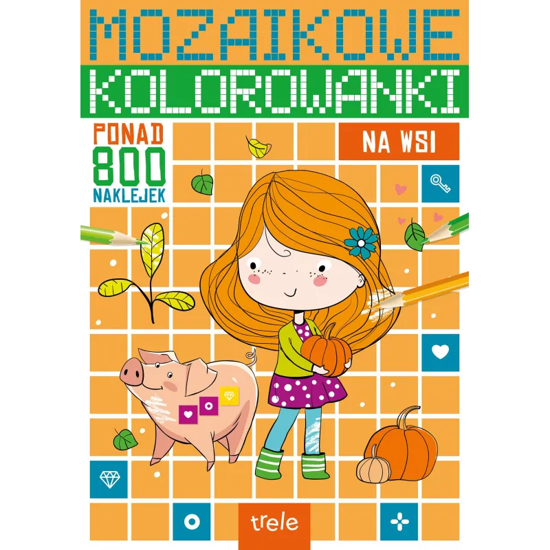 NA WSI MOZAIKOWE KOLOROWANKI