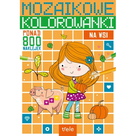 NA WSI MOZAIKOWE KOLOROWANKI