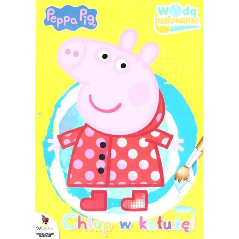 ŚWINKA PEPPA. CHLUP W KAŁUŻĘ!