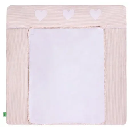 MATA NA PRZEWIJAK + 2 ZDEJMOWANE NIEPRZEMAKALNE POKRYCIA Z MIĘKKIEJ FROTY 76 X 76 CM LULANDO