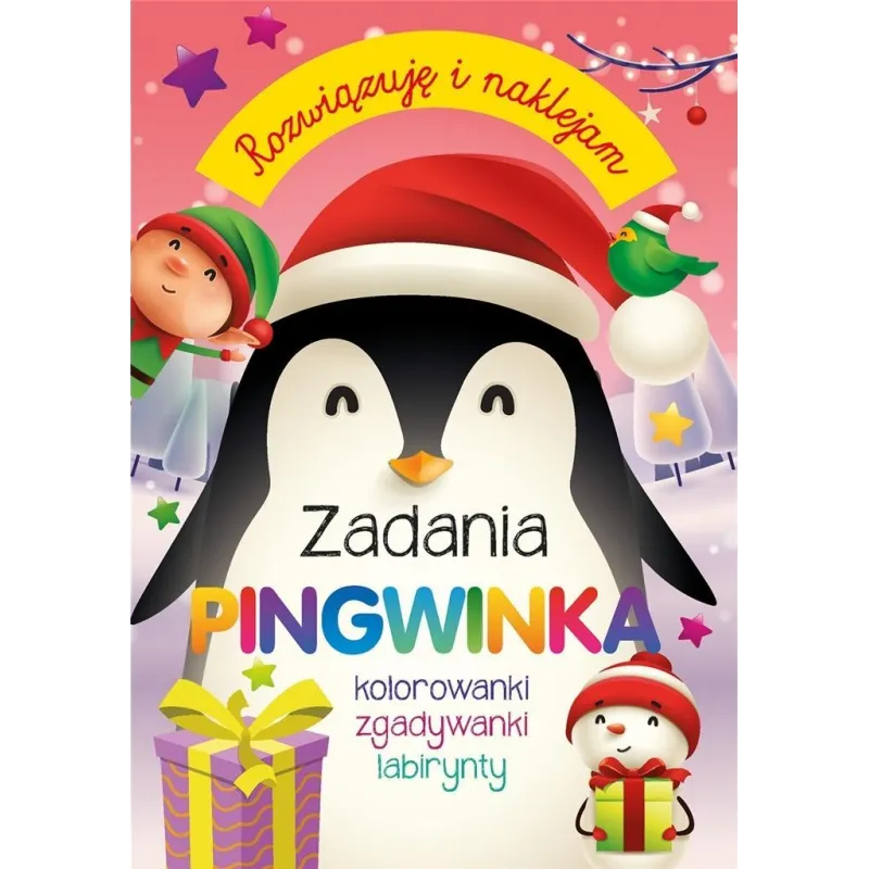 ZADANIA PINGWINKA. ROZWIĄZUJĘ I NAKLEJAM Barbara Szymanek