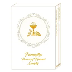 BIBLIA + PAMIĄTKA PIERWSZEJ KOMUNII ŚWIĘTEJ - Zielona Sowa