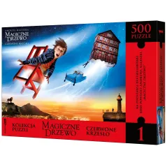 MAGICZNE DRZEWO CZERWONE KRZESŁO PUZZLE 500 ELEMENTÓW