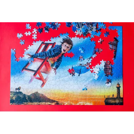 Magiczne Drzewo Czerwone Krzesło Puzzle 500 Elementów