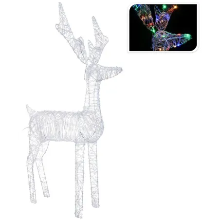 ŚWIECĄCY RENIFER 120 LED DEKORACJA ŚWIĄTECZNA 120 CM