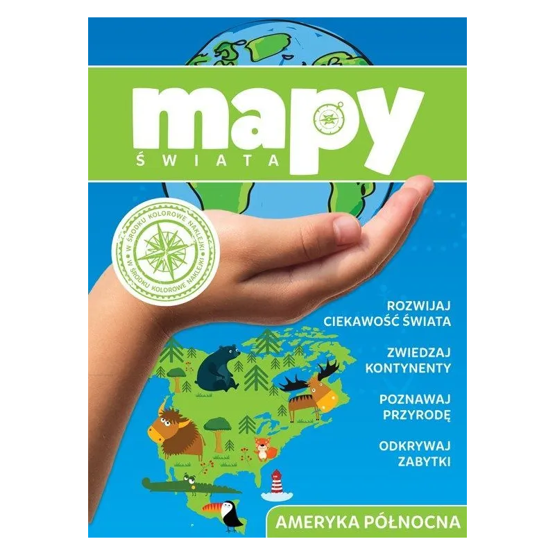 MAPY ŚWIATA AMERYKA PÓŁNOCNA - Dragon