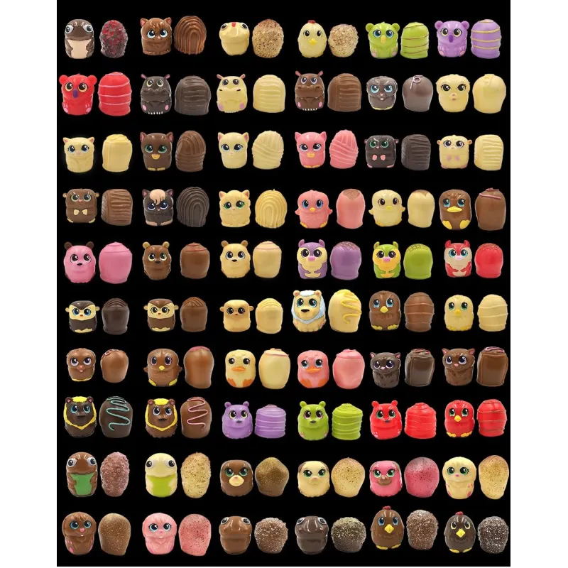 CHOCOTINIS MUFINKA PRALINKA ZWIERZĄTKO FIGURKA 3+