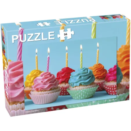 BABECZKI CUPCAKES PUZZLE 56 ELEMENTÓW