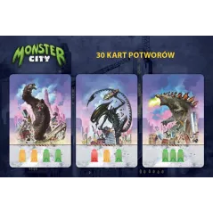 MONSTER CITY RODZINNA GRA KARCIANA 8+