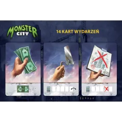 MONSTER CITY RODZINNA GRA KARCIANA 8+