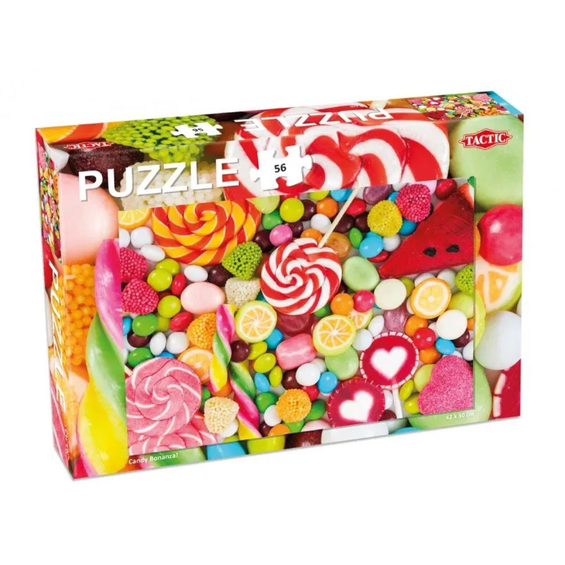 CANDY BONANZA PUZZLE 56 ELEMENTÓW