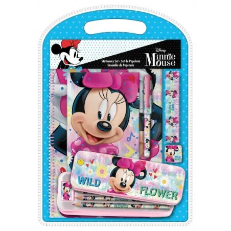 ZESTAW PIŚMIENNICZY MYSZKA MINNIE 12 ELEMENTÓW DISNEY