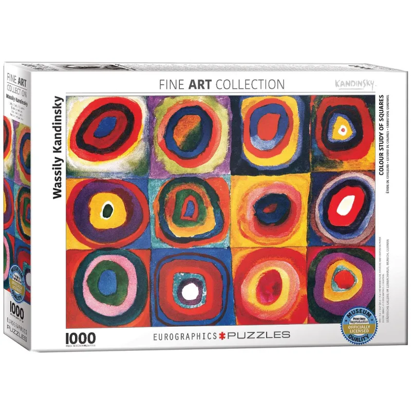 KANDINSKY STUDIO KOLORÓW PUZZLE 1000 ELEMENTÓW 10+