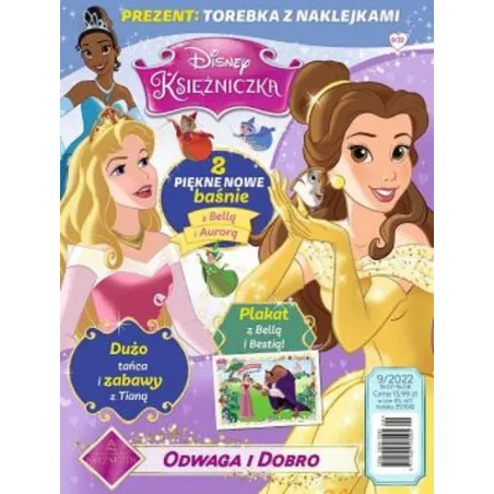 DISNEY KSIĘŻNICZKA. ODWAGA I DOBRO 9/2022 II GATUNEK - Egmont