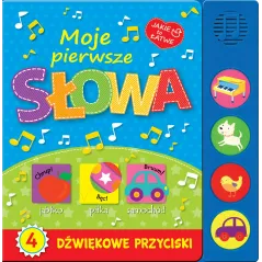 MOJE PIERWSZE SŁOWA. KSIĄŻKA DŹWIĘKOWA - Wilga