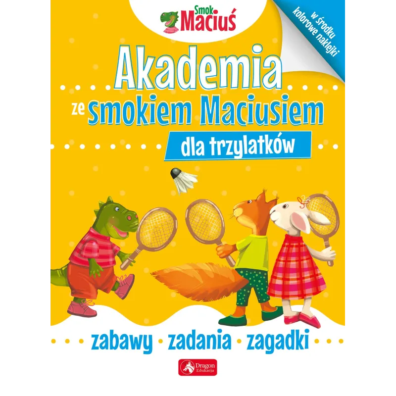 AKADEMIA ZE SMOKIEM MACIUSIEM DLA TRZYLATKÓW - Dragon