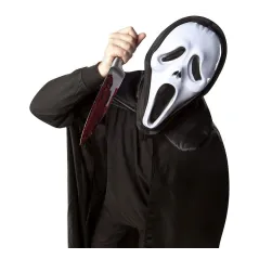 Maska Kostucha Z Kapturem Przebranie Na Halloween