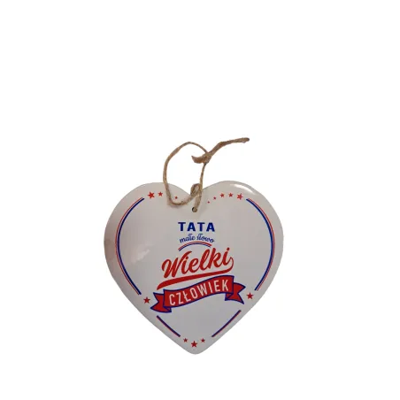 Zawieszka Serce Ceramiczne Tata Ii Gatunek Zawieszka Serce Ceramiczne Tata Ii Gatunek
