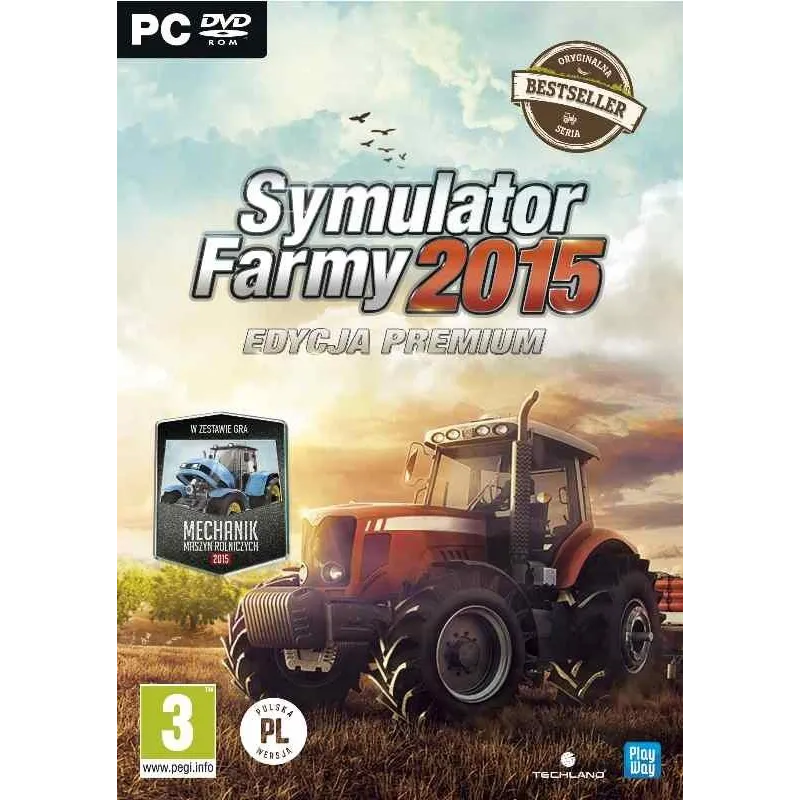 SYMULATOR FARMY 2015 EDYCJA PREMIUM PC DVD-ROM