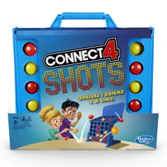 CONNECT 4 SHOTS GRA ZRĘCZNOŚCIOWA EDYCJA POLSKA 8+