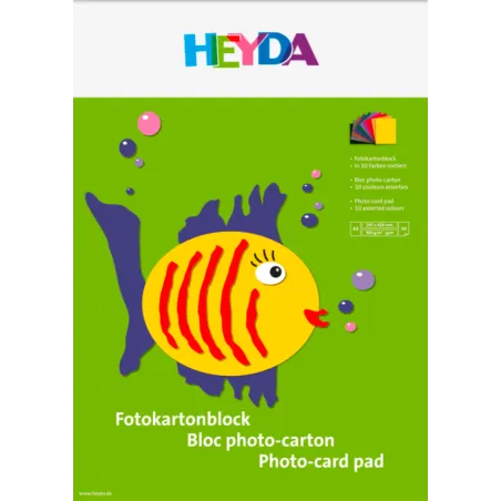 BLOK KARTONOWY KOLOROWY .A3 - Heyda