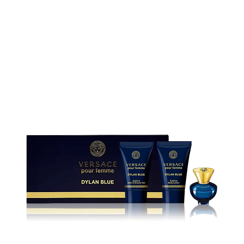 VERSACE POUR FEMME DYLAN BLUE ZESTAW KOSMETYKÓW 3 SZT.