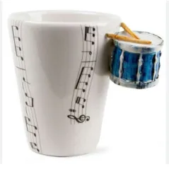 KUBEK MUZYCZNY PERKUSJA 230 ML
