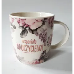 KUBEK CERAMICZNY WSPANIAŁA NAUCZYCIELKA 380 ML