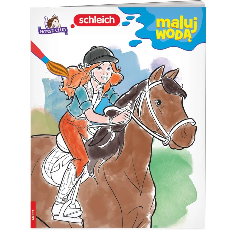 Schleich horse club Maluj wodą MW8401 Opracowanie zbiorowe