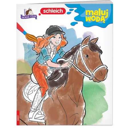 Schleich horse club Maluj wodą MW8401 Opracowanie zbiorowe